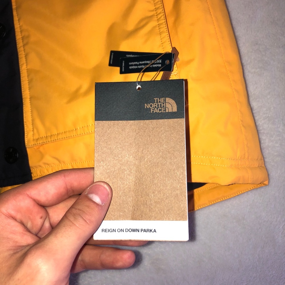 The North Face Yellow Parka